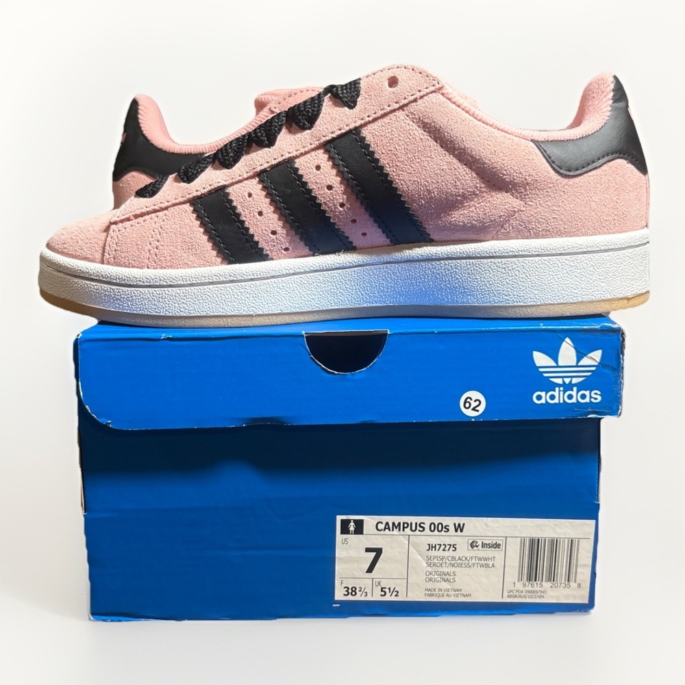 Adidas Women's Campus 00s Originals‎ Pink Black |JH7275 Women's 7